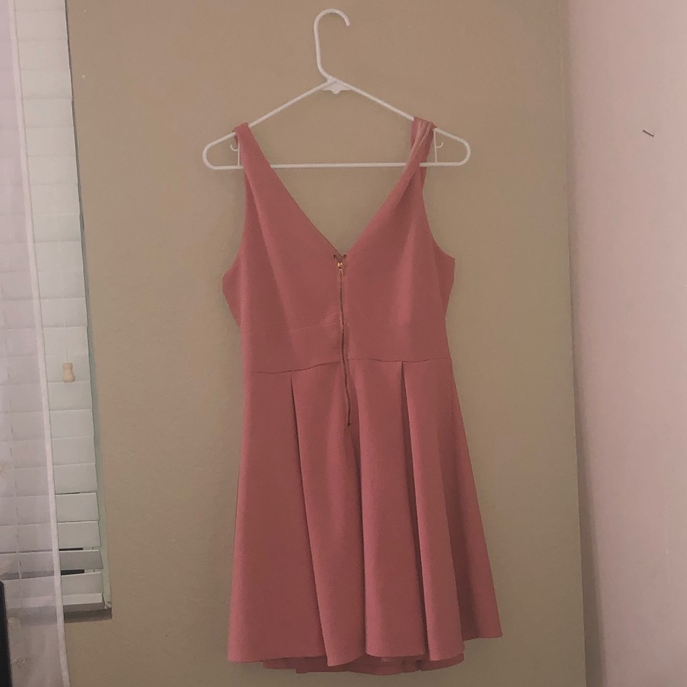 pink party dress